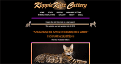 Desktop Screenshot of koppiekatz.com